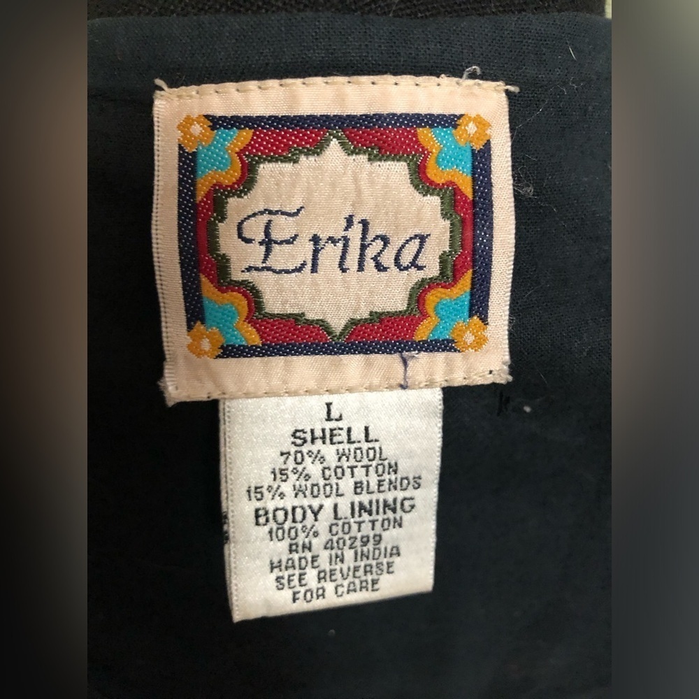 Erika Multicolor Vintage Boho Southwest Vest - Picture 9 of 9